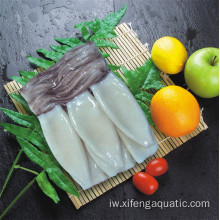 שפופרת ומחושת קלמארי פירות ים קפואים